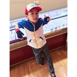 動漫寵物小精靈神奇寶貝兒童cos服小智cosplay夏季服裝套裝 歷史價格詳細信息