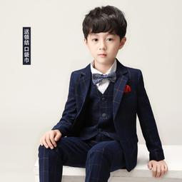 兒童西裝禮秋冬裝花童婚禮寶寶周歲生日西男童演出演 歷史價格詳細信息