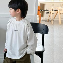 男童秋裝長袖T恤2023年新款純棉中大童洋派上衣兒童韓版內搭衣潮 歷史價格詳細信息