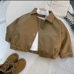 男童皮衣2023新款酷帥寶寶冬季加絨棉衣服兒童秋冬裝加厚外套夾克 歷史價格詳細信息