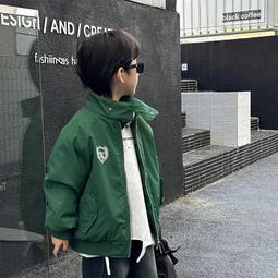 男童冬裝棉衣2023新款派克服中大童洋氣兔毛棉服男孩加厚棉襖外套【zero潮流屋】 歷史價格詳細信息