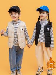 馬甲背心兒童棉男女童加厚保暖外穿燈芯絨秋冬棉背心寶寶外塔坎肩 歷史價格詳細信息