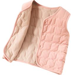 兒童馬甲背心加絨冬裝嬰兒可愛馬夾秋冬女寶寶背心秋裝男童坎肩洋派冬 歷史價格詳細信息