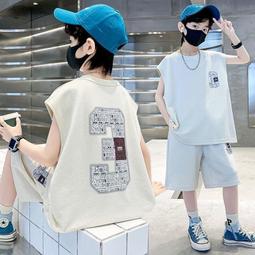 夏季兒童背心男童薄款打底衫寶寶無袖恤小男孩吸汗透氣跨欄 歷史價格詳細信息