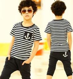 韓潮款斑馬圖案設計藍色/螢光綠款長袖棉T(100-140CM)超值特價138元 歷史價格詳細信息