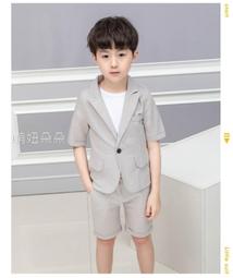 &hearts;萌妞朵朵&hearts;男童花童禮服短袖白色襯衫+黑色長褲+吊帶套裝西服演奏服/畢業典禮/合唱團 歷史價格詳細信息