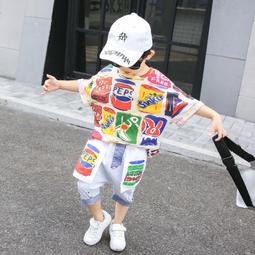 特價新品-兒童裝夏裝純棉短袖女童短褲套裝潮小女孩子10歲夏天衣服-可開發票 歷史價格詳細信息