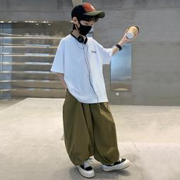 【八號館】中大童短袖套裝帥氣男孩兩件套童裝男童套裝兒童夏季套裝新款．JD15020 歷史價格詳細信息