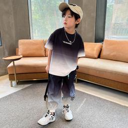【八號館】中大童短袖套裝帥氣男孩兩件套童裝男童套裝兒童夏季套裝新款．JD15020 歷史價格詳細信息