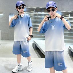 【八號館】中大童短袖套裝帥氣男孩兩件套童裝男童套裝兒童夏季套裝新款．JD15020 歷史價格詳細信息