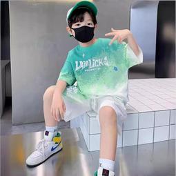 【八號館】中大童短袖套裝帥氣男孩兩件套童裝男童套裝兒童夏季套裝新款．JD15020 歷史價格詳細信息