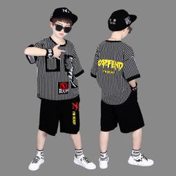 童裝男童夏裝套裝新款兩件套夏季中大童韓版男孩短袖短褲兒童帥氣 歷史價格詳細信息