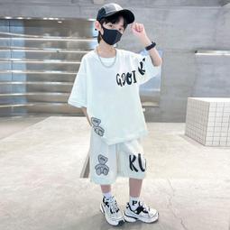 夏季兒童街舞潮服酷帥男女嘻哈套裝hiphop潮牌爵士舞架子鼓演出服 歷史價格詳細信息