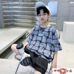 【免運＋促銷】短袖T恤男 刺繡100%純棉T恤男短袖五分袖T恤男INS2023新款百搭夏季寬松潮流 歷史價格詳細信息