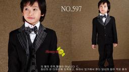 Honey Baby NO.568~韓國風超質感時尚男童兒童西裝,花童,畢業典禮,藍灰 ,灰咖 ,2色(54~64號) 歷史價格詳細信息