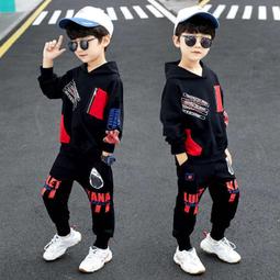 童裝男童春秋裝 裝新款春秋款中大童洋氣兒童韓版帥氣男孩潮兒童菔飾依菔休閒菔裝．JA03  [] 歷史價格詳細信息