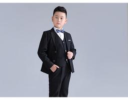 兒童西裝禮秋冬裝花童婚禮寶寶周歲生日西男童演出演 歷史價格詳細信息