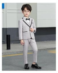 兒童西裝禮秋冬裝花童婚禮寶寶周歲生日西男童演出演 歷史價格詳細信息