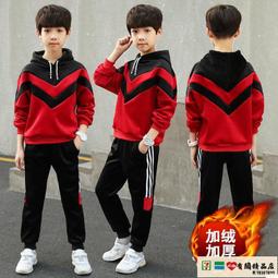 男童套裝 男童兩件套 男童秋冬金絲絨套裝加絨/不加絨中大兒童套裝兩件套2022韓版潮衣 價格比較,價格查詢,歷史價格詳細信息