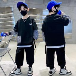 兒童帥氣潮牌破洞男女童裝短袖T恤嘻哈街舞走秀架子鼓演出服夏季 歷史價格詳細信息