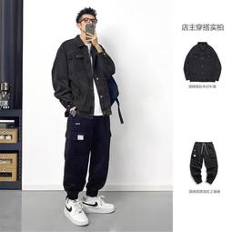 帥氣寬松復古多口袋純色工裝坎肩馬甲情侶外套青少年百搭無袖背心機能背心-雅怡尚品 歷史價格詳細信息