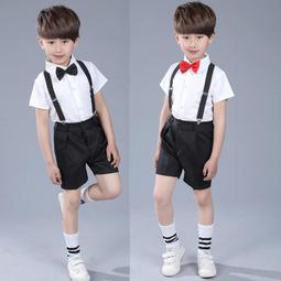 兒童禮服幼兒園園服英倫風格三件套小學生校服西服套裝舞臺演出服 歷史價格詳細信息