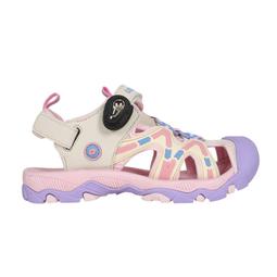 LOTTO排水磁扣涼鞋三段式調整鬆緊可拆式後帶大童段紫JHS杰恆社20211207a 歷史價格詳細信息