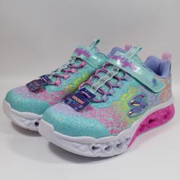 SKECHERS HEART LIGHTS 魔鬼氈 燈鞋 小童 蝴蝶結 紫 R9826 (302695NLTPL) 歷史價格詳細信息