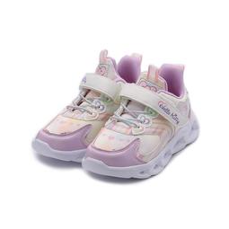 HELLO KITTY 渲染鞋面側LOVE塑片運動鞋 白 中大童鞋 歷史價格詳細信息