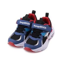 KANGAROOS 袋鼠 FUSION 透氣輕量慢跑鞋 藍紅黑 KK01296 中大童鞋 歷史價格詳細信息