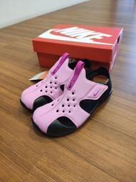 Nike Sunray Protect 2 PS [943826-603] 小童 涼鞋 運動 休閒 輕便 魔鬼氈 紅黑 歷史價格詳細信息