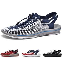 特價 編織 情侶 時尚涼 沙灘 戶外步行 平底涼 休閒百搭涼 歷史價格詳細信息