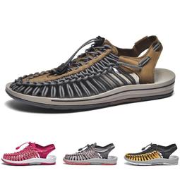 特價 編織 情侶 時尚涼 沙灘 戶外步行 平底涼 休閒百搭涼 歷史價格詳細信息