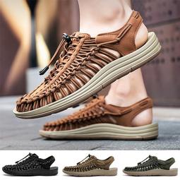 特價 編織 情侶 時尚涼 沙灘 戶外步行 平底涼 休閒百搭涼 歷史價格詳細信息