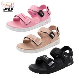 涼鞋【鞋鞋俱樂部-型男館】【255-G3836W】G.P 輕羽緩壓女用涼鞋 防水涼鞋 女鞋．黑桃/奶茶/紫 歷史價格詳細信息