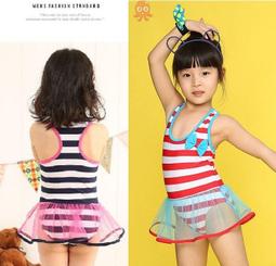 兒童泳裝╭☆&deg;安可小舖＊貝迪斯10334/132新款多層蛋糕雙肩帶親子泳裝溫泉泳衣兒童泳裝直購價680元 歷史價格詳細信息