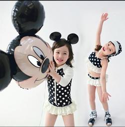韓版防曬兒童分體泳衣 女童寶寶中童防曬衝浪服泳衣褲套裝三件套 歷史價格詳細信息