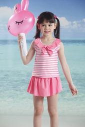 二三件式 女孩泳衣網紅款小個子泡溫泉大童初中生保守分體學院風水手服 歷史價格詳細信息