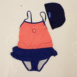 (DX)雷氏吉兒Let's jet 連身泳裝 兒童泳衣 可調整細肩帶 A2252-07 粉紅鯊魚 附泳帽 [SUN] 歷史價格詳細信息