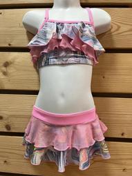 比基尼妮.果菁短袖連身褲裝帶裙二件式泳衣泳裝(M-3L) 歷史價格詳細信息