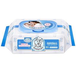 ???? 板橋統一婦幼百貨 ???? 貝恩 Bann 嬰兒保養柔濕巾 濕紙巾 80抽3包 (藍色包裝) 價格比較,價格查詢,歷史價格詳細信息