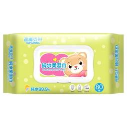 適膚克林 純水柔濕巾 掀蓋 80抽/包 濕紙巾 歷史價格詳細信息