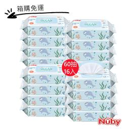 Nuby 海洋系列極厚柔濕巾(60抽4包) 歷史價格詳細信息