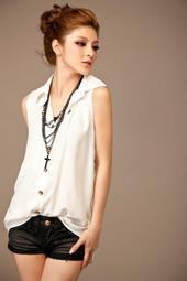 韓米字旗口袋設計款保暖長袖上衣(110/120CM)$零碼超值特價229元 歷史價格詳細信息