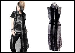 ＊MINI PUNK LOLO＊日本原創時尚-東京街頭達人假兩件式個性造型襯衫(a326008)ROCK 歷史價格詳細信息