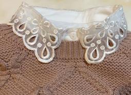 [ 憨虎試衣間 ] 全新，日單，(乳白色)蕾絲假領子，百搭 價格比較,價格查詢,歷史價格詳細信息