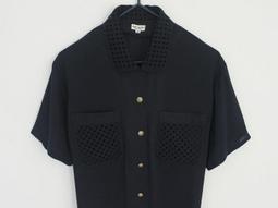 ▲乙波古著▼精緻圖徽刺繡 早期vintage襯衫 質感佳 日本製&古著店帶回 歷史價格詳細信息