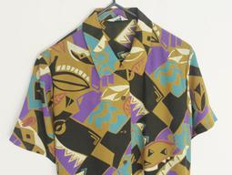 ▲乙波古著▼精製刺繡花朵領 vintage透白襯衫 日本製&古著店帶回 歷史價格詳細信息