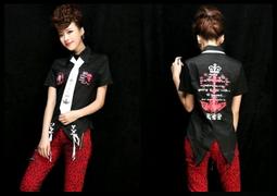 ＊mini &amp;amp; PUNK LOLO＊龐克個性街頭-銀河光速戰記光輪盔甲鉚釘個性背心 (Y-451)PUNK LOLITA 歷史價格詳細信息