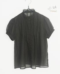 ▲乙波古著▼透明蕾絲拼接 早期vintage襯衫 日本製&古著店帶回 歷史價格詳細信息